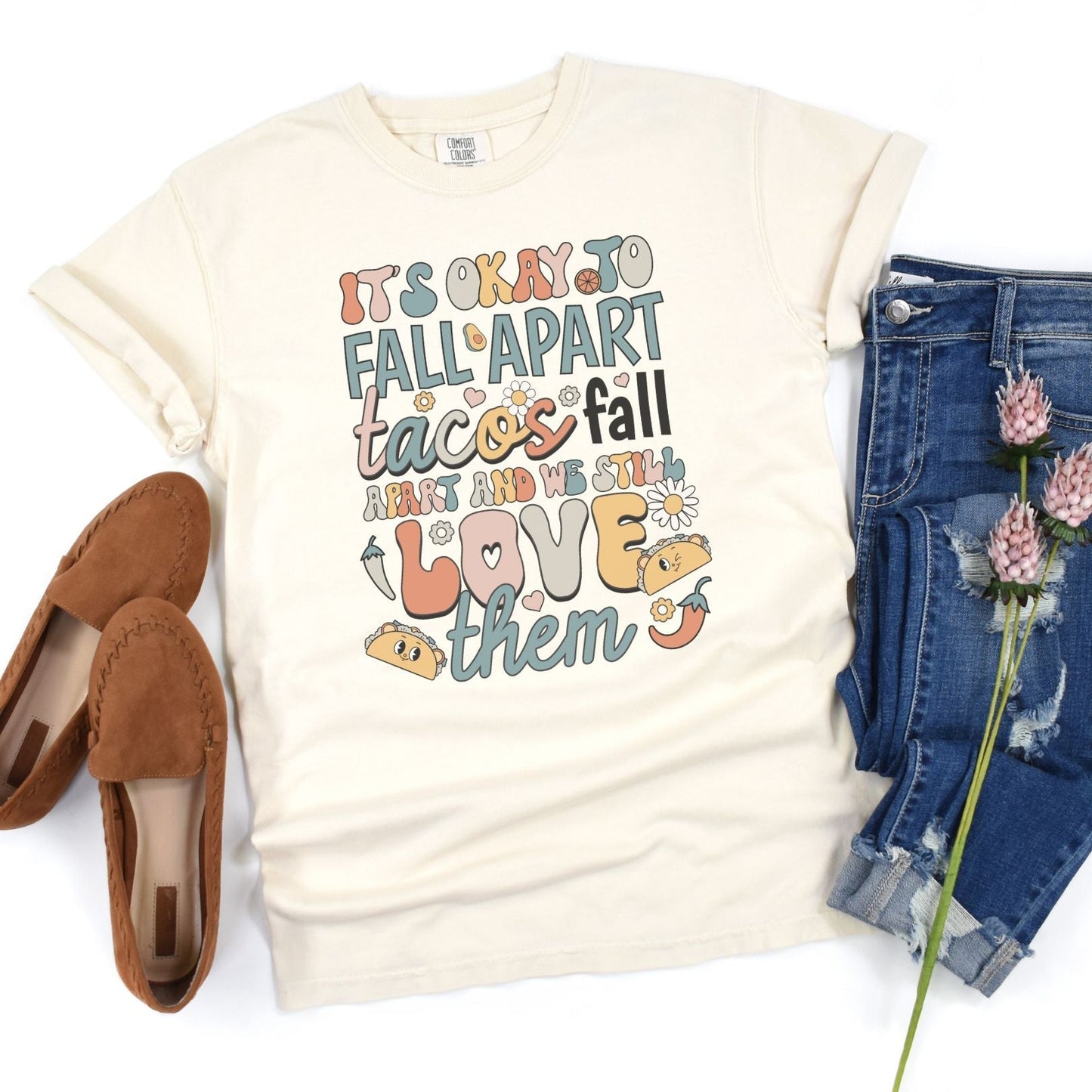 Tacos Fall Apart Graphic Tee