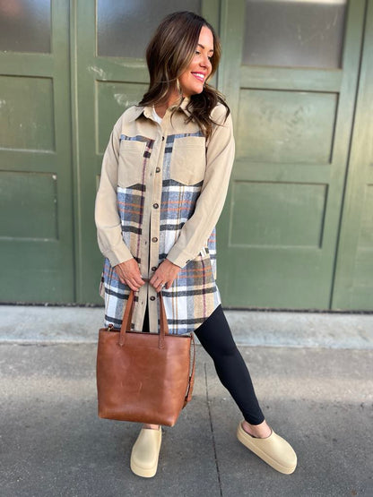 PREORDER: Durham Plaid Jacket in Two Colors