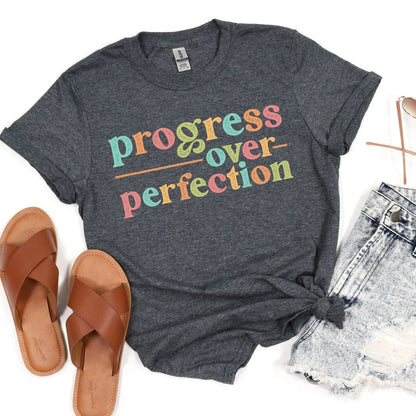 Progress Over Perfection Graphic Tee