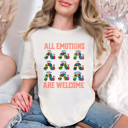 All Emotions Are Welcome Graphic Tee