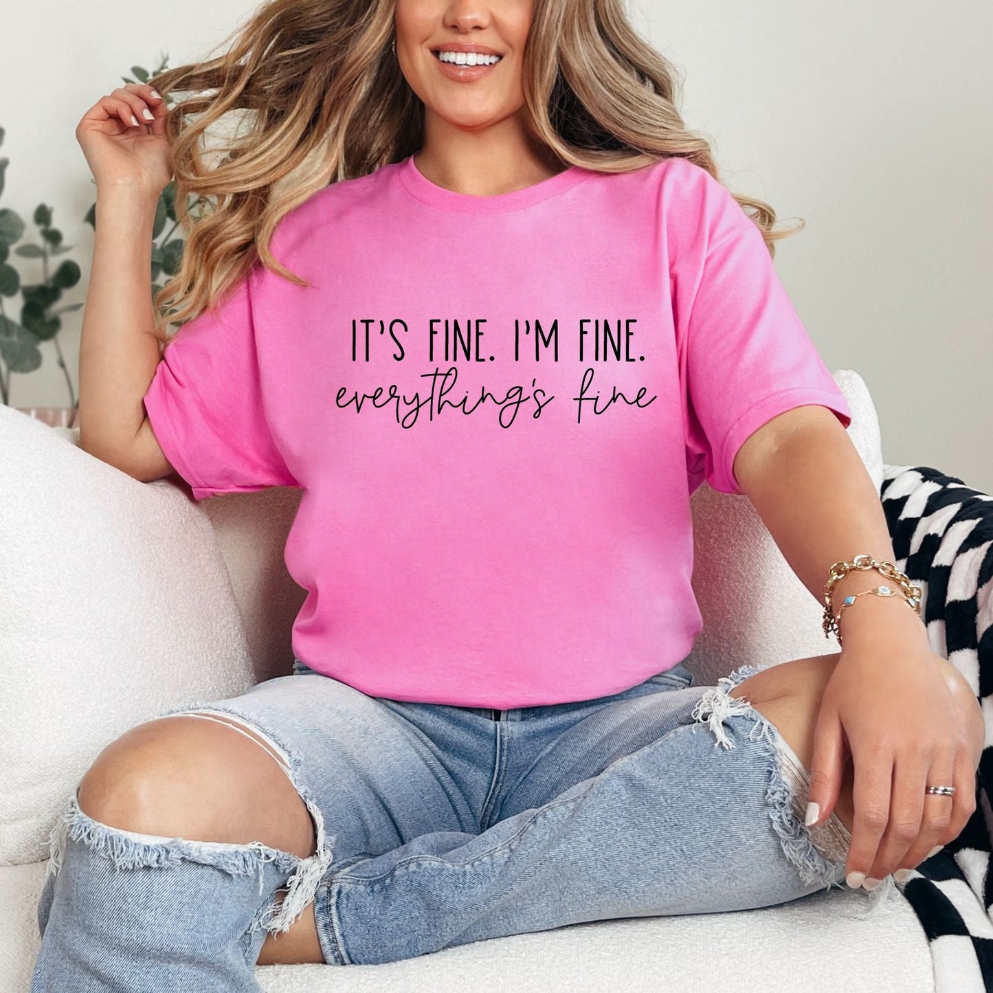 Everything's Fine Graphic Tee