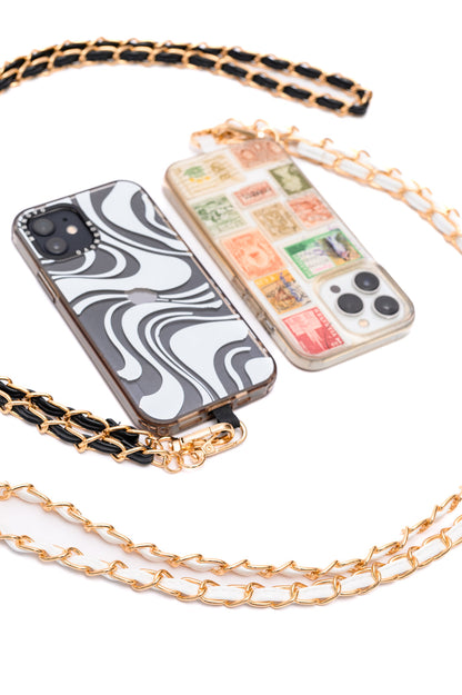 Gold Chain Cell Phone Lanyard Set of 2